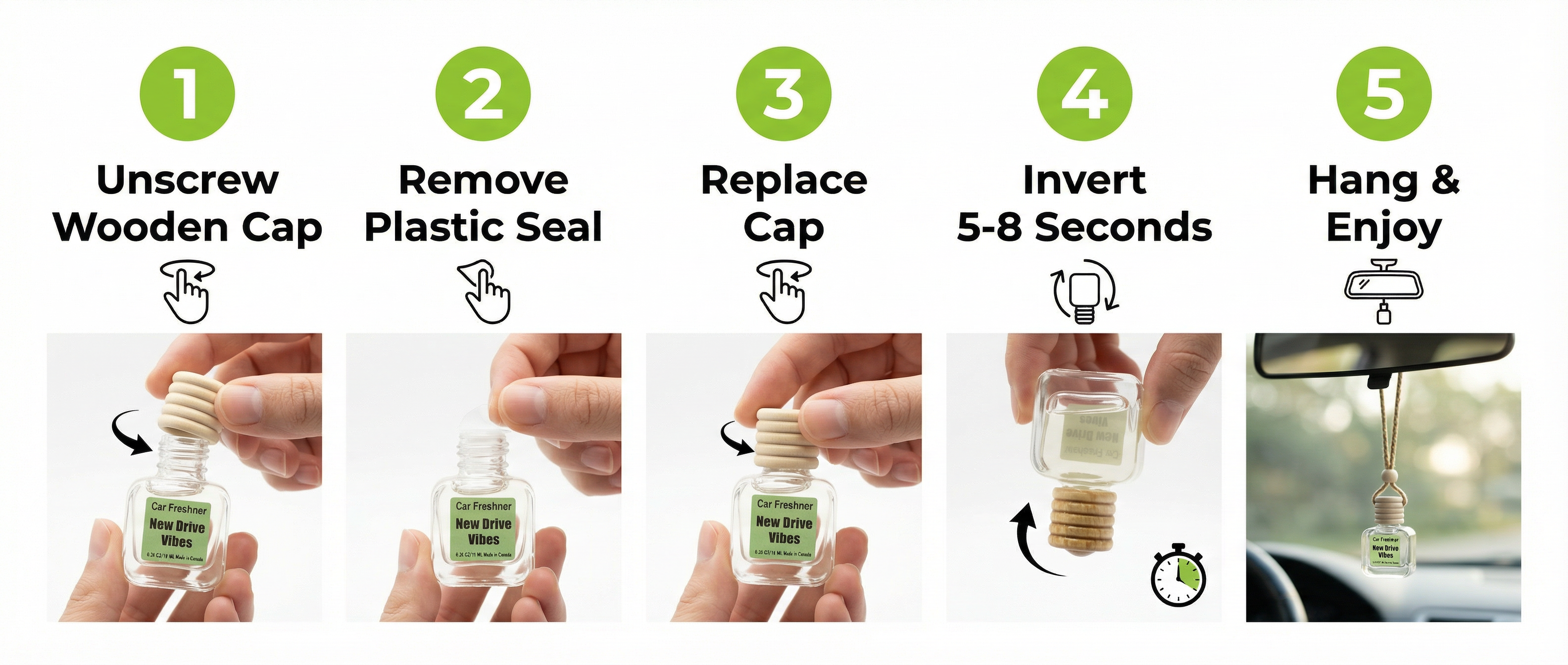 AD New Drive Vibes – Premium Long-Lasting Car Perfume