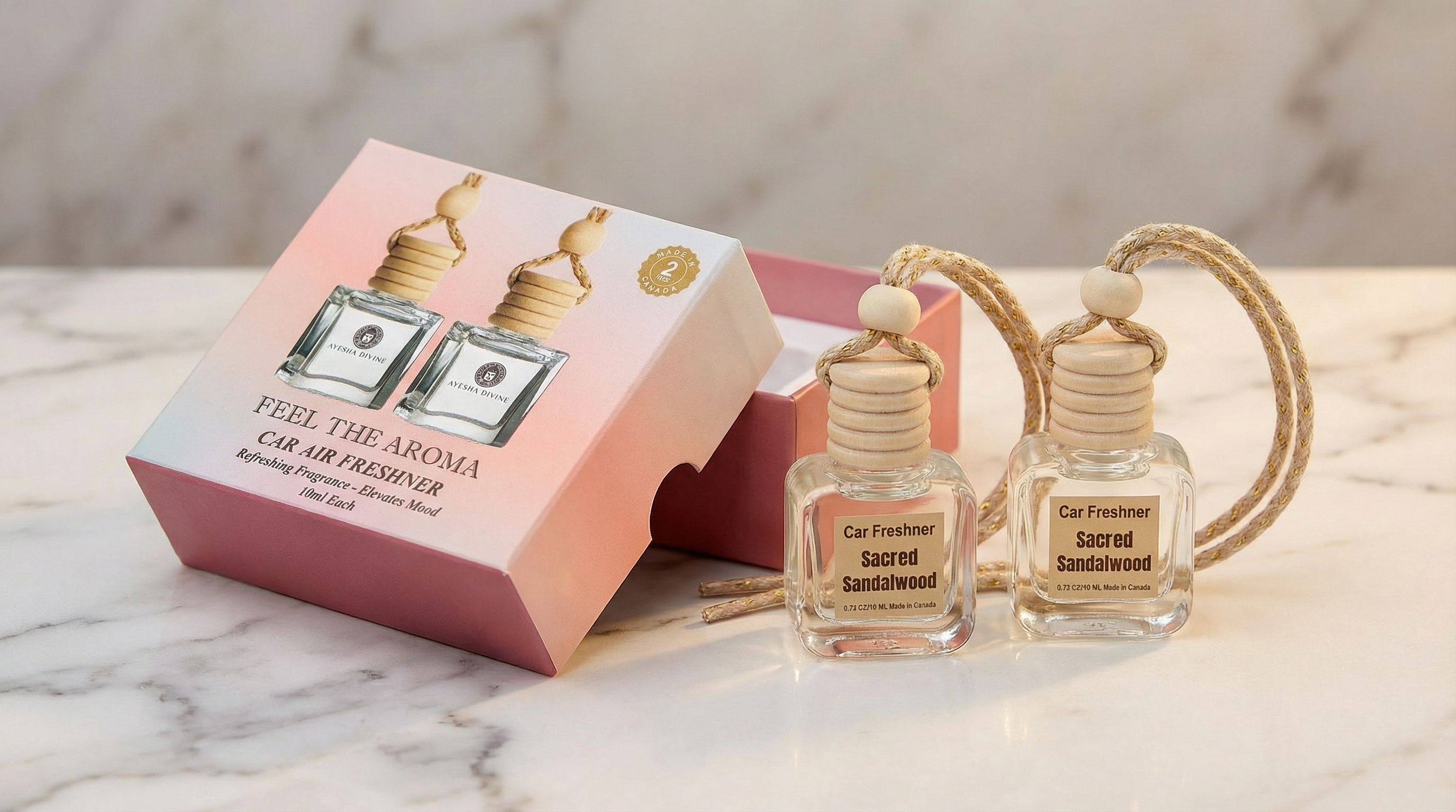 AD Sacred Sandalwood – Premium Long-Lasting Car Perfume